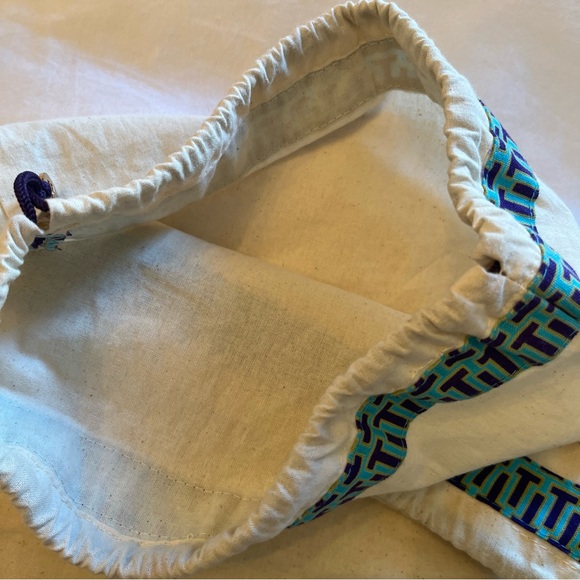TORY Burch Dust Bags Storage Drawstring Cloth Travel Lot Of 2. Approx 15x11.5” - Picture 9 of 15